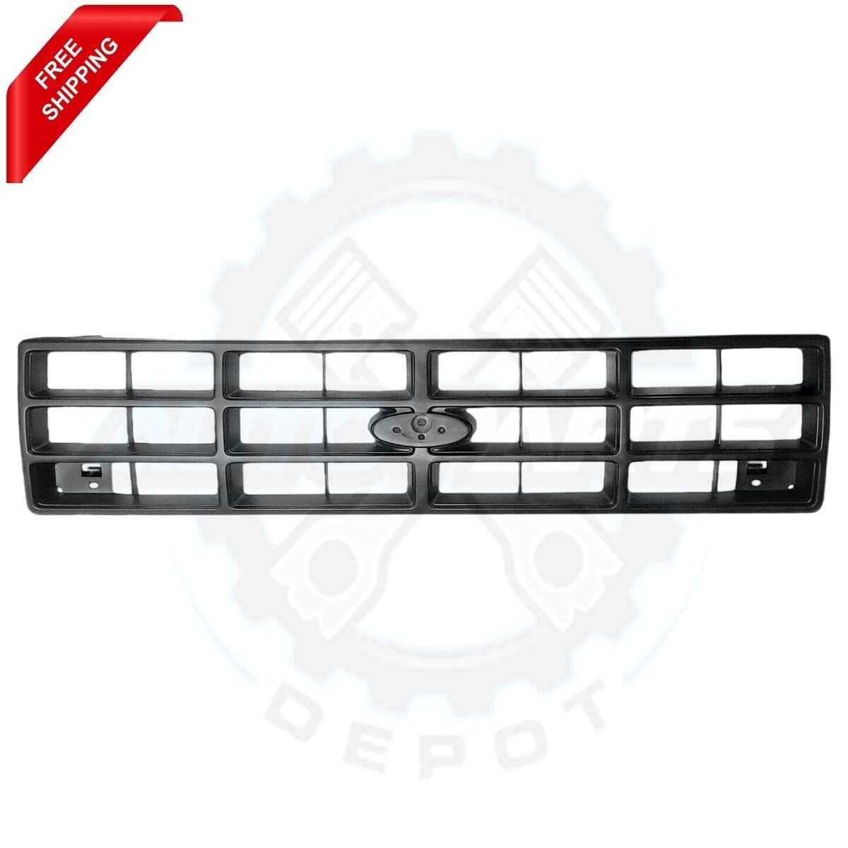 New Front Black Grille For 1989-1992 Ford Ranger / 89-1990 Ford Bronco  FO1200149
