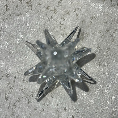 Vtg Crystal Clear Toscany Christmas Tree 8.5" Tall Japan 24%+ Lead EUC - Picture 10 of 10