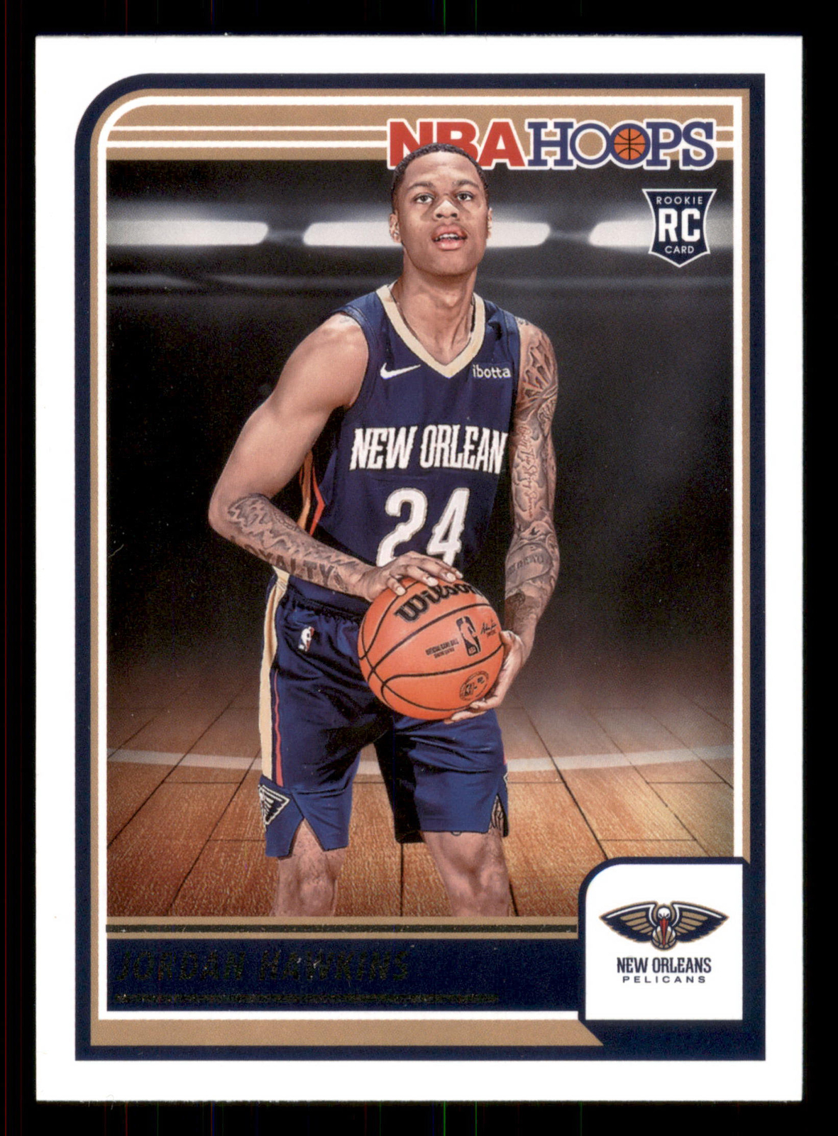 Jordan Hawkins 2023-24 Hoops #269 RC New Orleans Pelicans