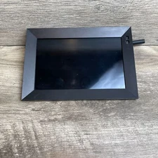 Nixplay Black Silver Wireless Wi-Fi LCD Touch Screen Smart Digital Photo Frame