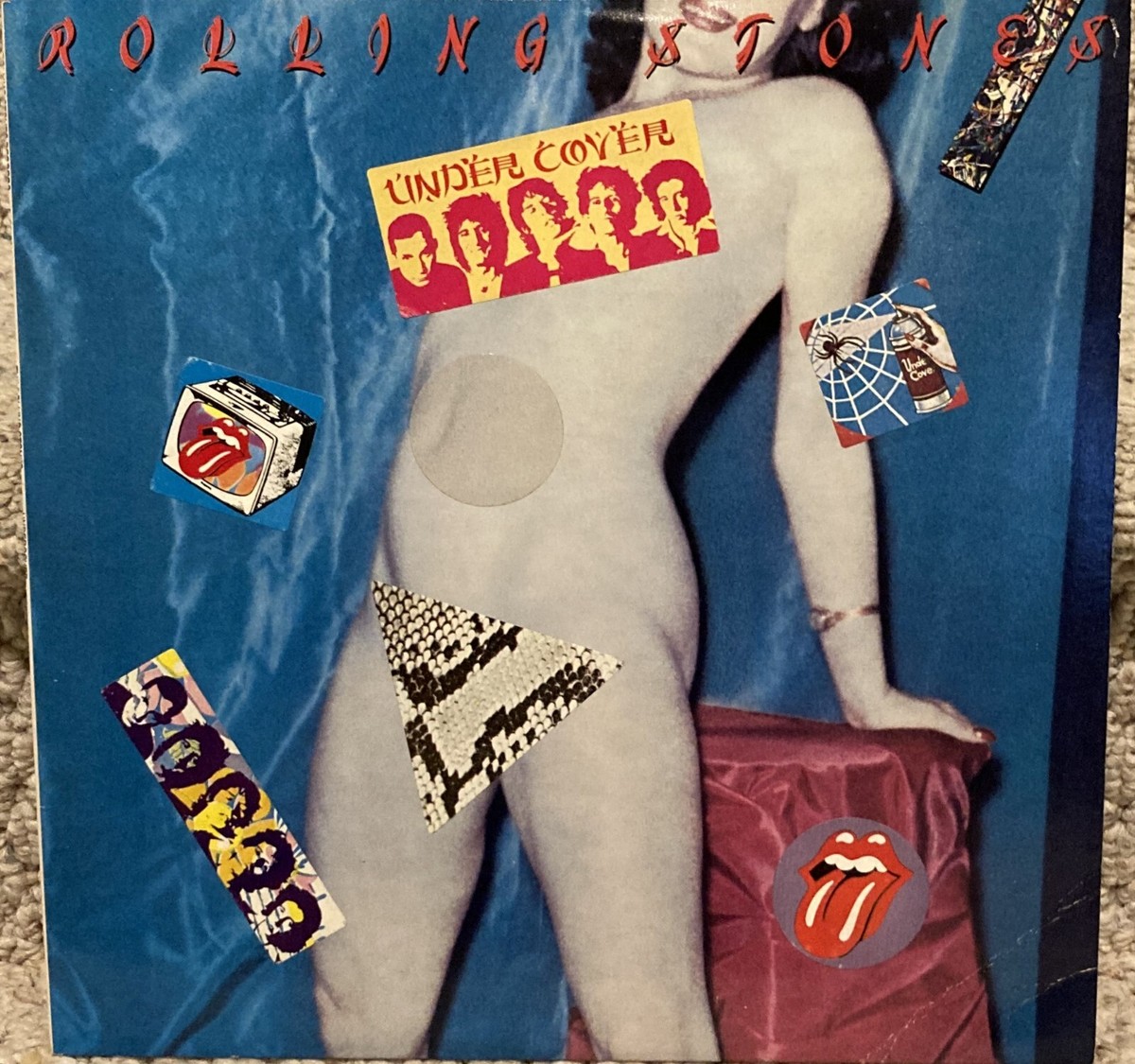The Rolling Stones Undercover 1983 LP + Promo sheet US pres | eBay