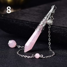 1PCS Pendule Cristal Facetté Tarot Turquoise Wicca Accessoires Autel