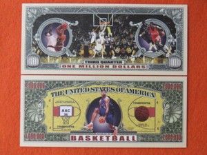 BASKETBALL: AAC = American Athletic Conference ~ $1,000,000 One Million Dollars