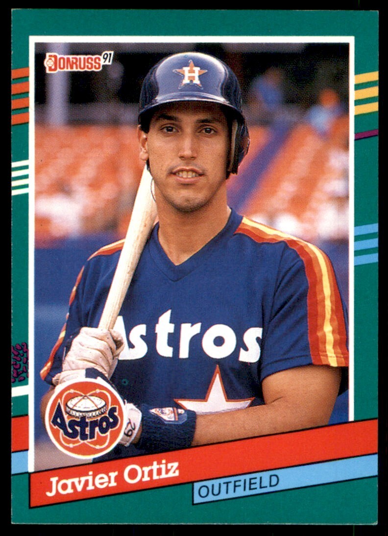1991 Donruss #643 Javier Ortiz Rookie