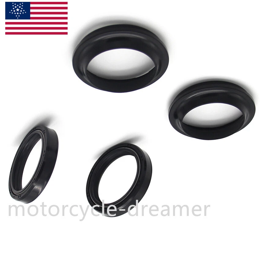 For Honda Fork Dust Wiper Seals Kit  CR500R 1996-01 CR250R 1995 CR125R 1994-2007 - Imagem 4 de 4