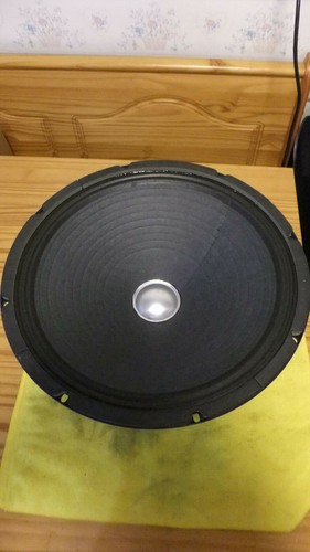 Vintage Jensen 15" guitar speakers pair blue back paper cone - Picture 4 of 12