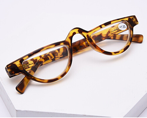 Vintage Lesebrille Halbmond Gestell Leser HD Presbyopische Brille Damen - Bild 15 von 27