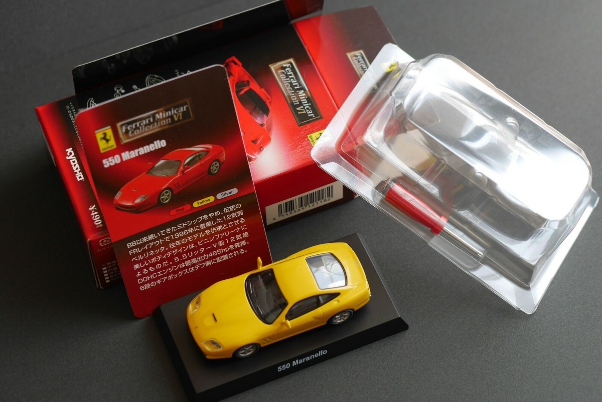 ミニカー Ferrari 550 Maranello シリアルNo.169 ミニカー Ferrari 550 Maranello シリアルNo.169 - メルカリ