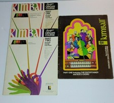 Kimball Swinger Organ Course Family Fun Pack Part 1 & 2 -1971 & Second Ed. 1974