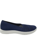 Clarks Cloudsteppers Washable Knit Slip-Ons Adella Dark Navy