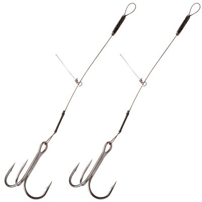 Spro Softbait Pike Stinger 12kg - 2 Stingerhaken, Angsthaken für Gummifische
