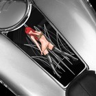 STRIPPER CHEETAH BIKINI Tank Dash Panel Insert Fits Electra & Road Glide 98 07