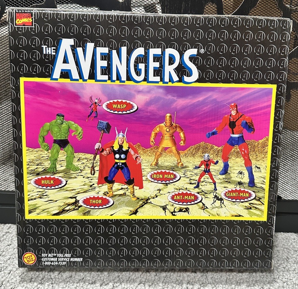 Action Figure Box Set Marvel Collector Editions THE AVENGERS Action Figure Box Set 1999 Toy ...