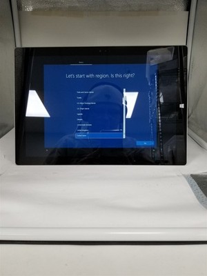 Microsoft Surface Pro 3 Core i3 12'' 4GB/64GB Silver Fully Working VG5914