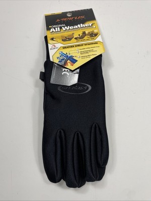 Seirus Innovations All Weather Waterproof Gloves Men's Size Medium Black
