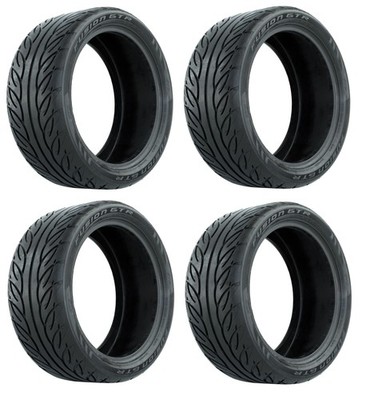 Golf Cart Street Tires 205/40-R14 GTW Fusion GTR Steel Belted Radial |Set of 4