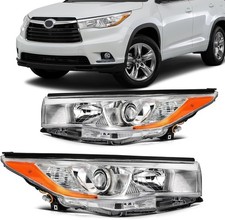 Headlight Assembly Fit 2015-2017 for As shown 14-16 for Toyota Highlander