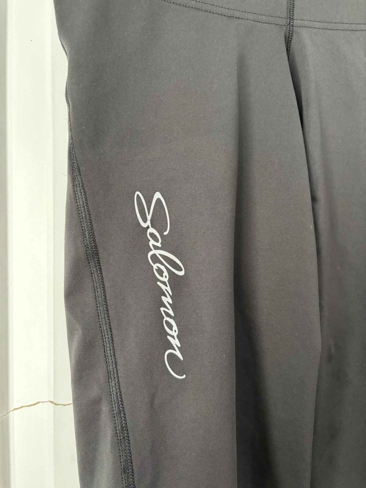 Salomon Leggings Donna Small Trail IV 3 4 Nero Cropped Ciclismo