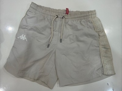 Kappa Men Shorts MEDIUM Cream Activewear Shorts. Read Description
