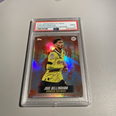 Topps Jude Bellingham 5/5  Midfield Maestro 2022 PSA 9