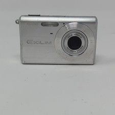 Casio Exilim EX-Z60 6.0MP Digital Camera Silver TESTED NO BATTERY