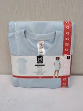 Member's Mark Women's Sandwash Short Sleeve Dress Size XS Blue AM24