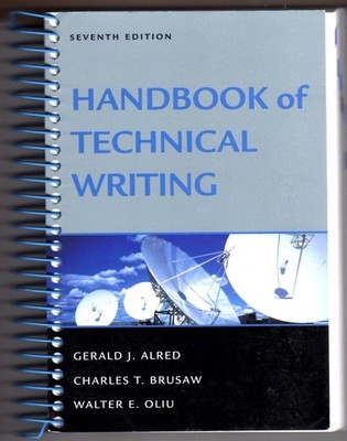 Handbook of Technical Writing by Gerald J. Alred