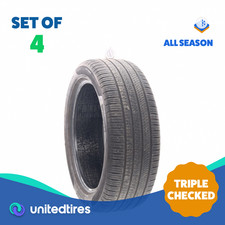 Set Of 4 Used 24550r20 Pirelli P Zero Seal Inside 102v - 6-832 18xkd Set Of 4 Used 24550r20 Pirelli P Zero Seal Inside 102v - 6-832 18xkd