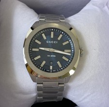 Gucci GG2570 Unisex Quartz Watch 41mm Blue Dial Used