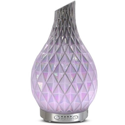MAXWINER Essential Oil Diffuser Handmade Art Glass Aromatherapy Ultrasonic Humid