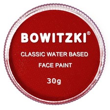 Bowitzki 30g Professional Face Paint Body Water Based painting Red