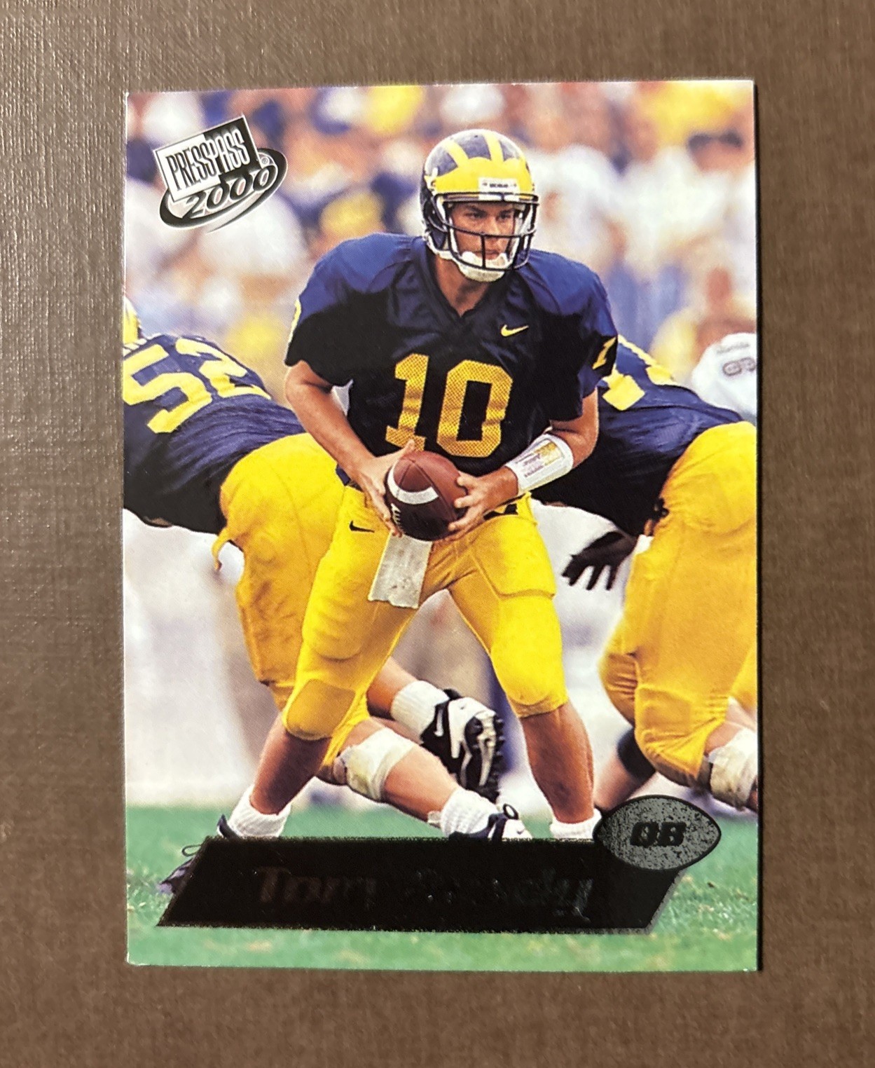 Tom Brady 2000 Press Pass #37 RC Rookie Patriots Buccaneers