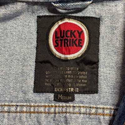 Lucky Strike Denim Jacket M Size Men Rare Model Limited Edition