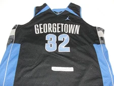 Nike Jordan Georgetown Hoyas #32 Mens 2XL Length +2 Stitch Basketball Jersey HTF