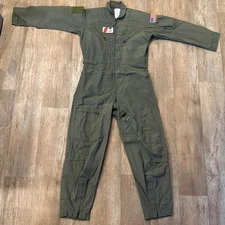 US Military Flight Suit Mens 44L Long Flyers CWP-27/R USAF Coveralls Coast Guard