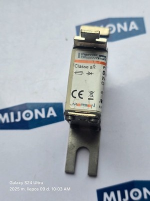FERRAZ SHAWMUT MERSEN DN000UB69V125L PROTISTOR 690V AC 125A  NEW OLD STOCK