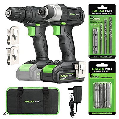 GALAX PRO 20V 2-Gang Bohrschrauber und Schlagschrauber Combo-Kit, kabellos, 1 Stück