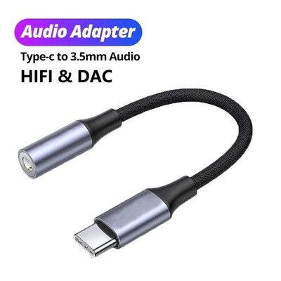 Type-C USB C To 3 5 MM Jack Aux Adapter Phone Accessories Cabo Adaptador USB Tip