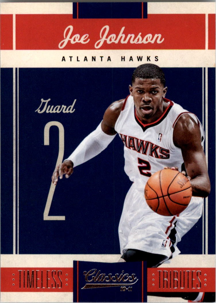 2010-11 Classics Timeless Tributes Silver #93 Joe Johnson/250 - BSK
