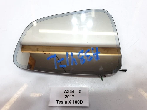 ✅ 16-23 OEM Tesla Model X Front Left Driver Side Door Mirror Glass