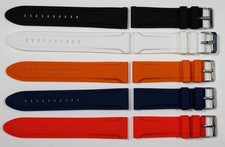 Thick Rubber Silicone Watch Strap For Rolex Omega 18mm -24mm Soft Band Diving