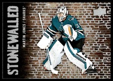 2018-19 Upper Deck Stonewalled Martin Jones #SW-8