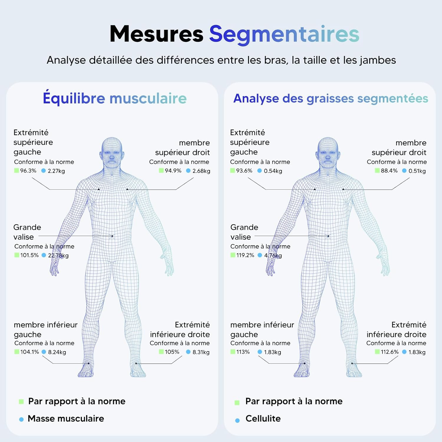 Pèse personne connecté avec impédancemètre Bluetooth noir