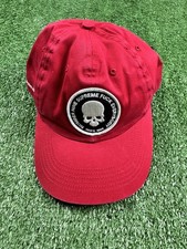 Supreme FW25 Number Nine 6-Panel Cap Red Brand New Tags ✅ Fast Ship 🚚