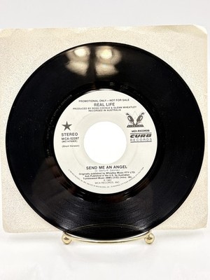 Real Life Send Me An Angel 1983 US Promo 7'' 45 MCA-52287 Synth-Pop