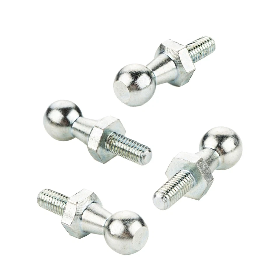 4x Rotule Tête De Boulon M5 10mm Gaz À Ressort DIN71803 Pour DAEWOO - Photo 2/4