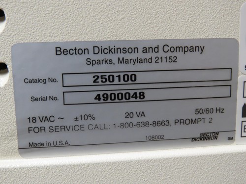 BD Affirm VPIII microbial ID system Microprobe Processor 250100 Video - Picture 11 of 11