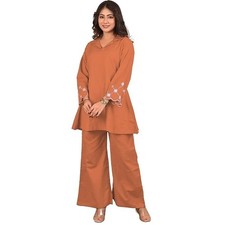 Women Co-Ord Set Women 2 Pic Stylish Kurta Set