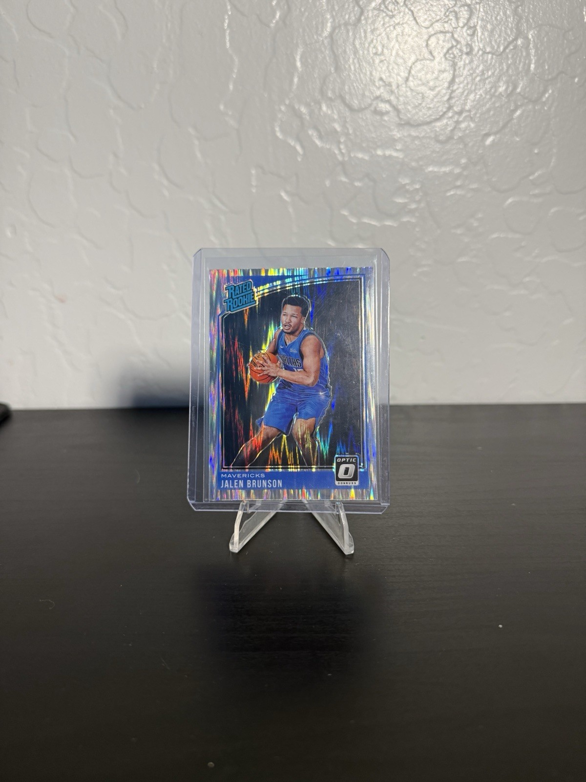 2018-19 Panini Donruss Optic Jalen Brunson Shock Rookie RC #179 Mavericks