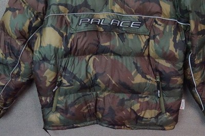Palace Skateboards Pertex P90 Puffa Jacket Camouflage Size Large